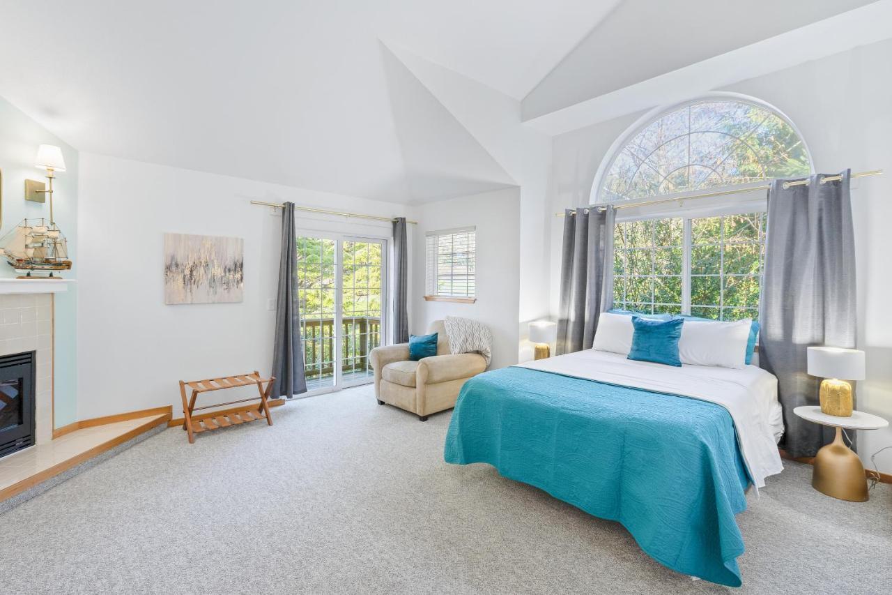 Cannon Beach Vibes, Steps To The Beach,Wifi,3 Full Bedroom En Suites With 3 Fireplaces,Near Downtown Dış mekan fotoğraf